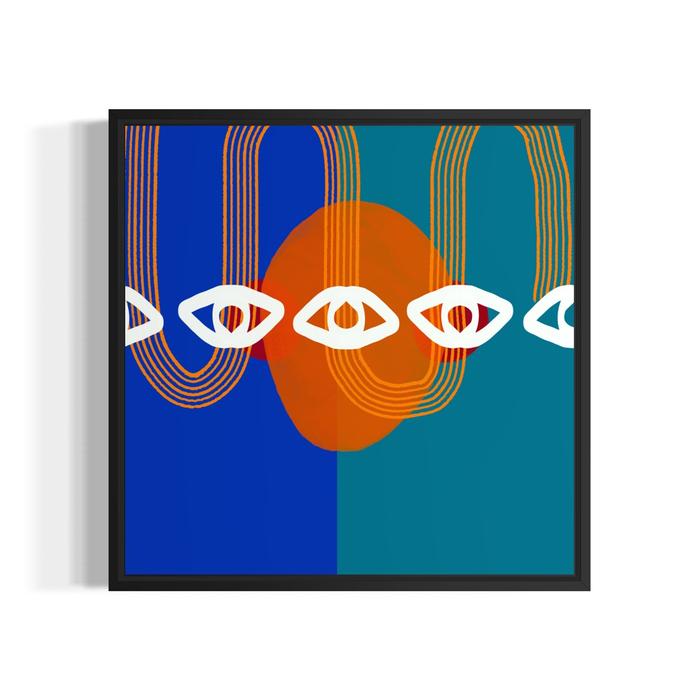 Travelling Eyes — artwork by Colorbrew Studio