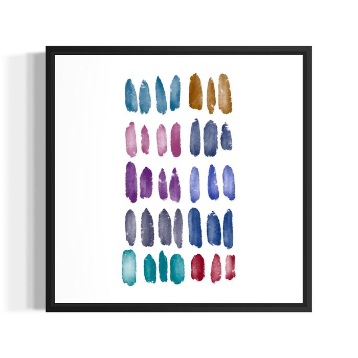 Fingerprints of a Paintbrush — artwork by Colorbrew Studio